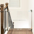 Crystal Designer Baby Safety Gate - Meets Tougher European Standards - Modern Design and Unparalleled Safety - Beauty & Safety Together at Last - Simple Installation | Hardware Mount