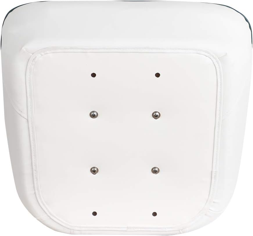 Bucket Pontoon Boat Seat (White/Blue)