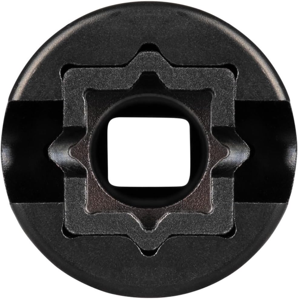 Single-Ended Impact Socket, Made in USA, Three Square Socket Sizes: 3/4-, 1-, and 1-1/8-Inch