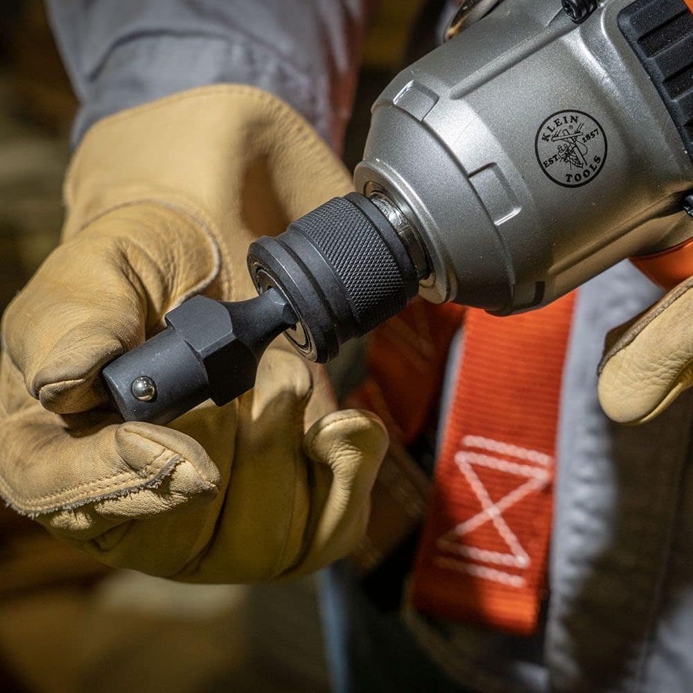 Single-Ended Impact Socket, Made in USA, Three Square Socket Sizes: 3/4-, 1-, and 1-1/8-Inch