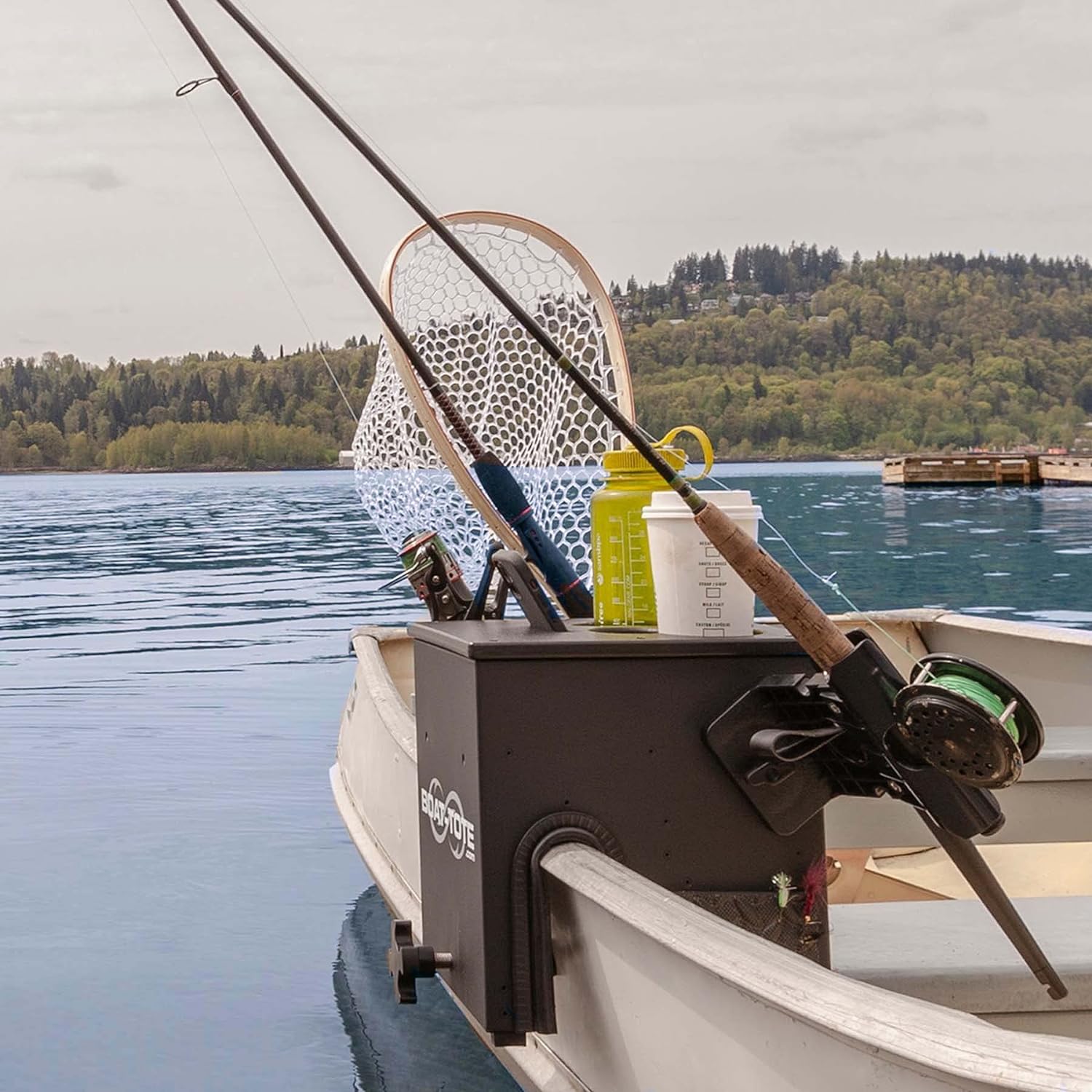 Boat Accessories for Fishing - Fits Gunnels Up to 2.5" Thick Regular