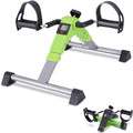 Vélo à vélo de mini-pédale pliable, exercice de bras / jambe portable sous cycle de bureau, résistance réglable, idéal for la réhabilitation, amélioration de la force musculaire et de la coo