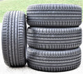 One set of 4(4)255/35R20 ZR 97Y XL A/S performance tires for: 2007-10 Mercedes-Benz S550 4Matic, 2017-18 Audi Q3 Technik