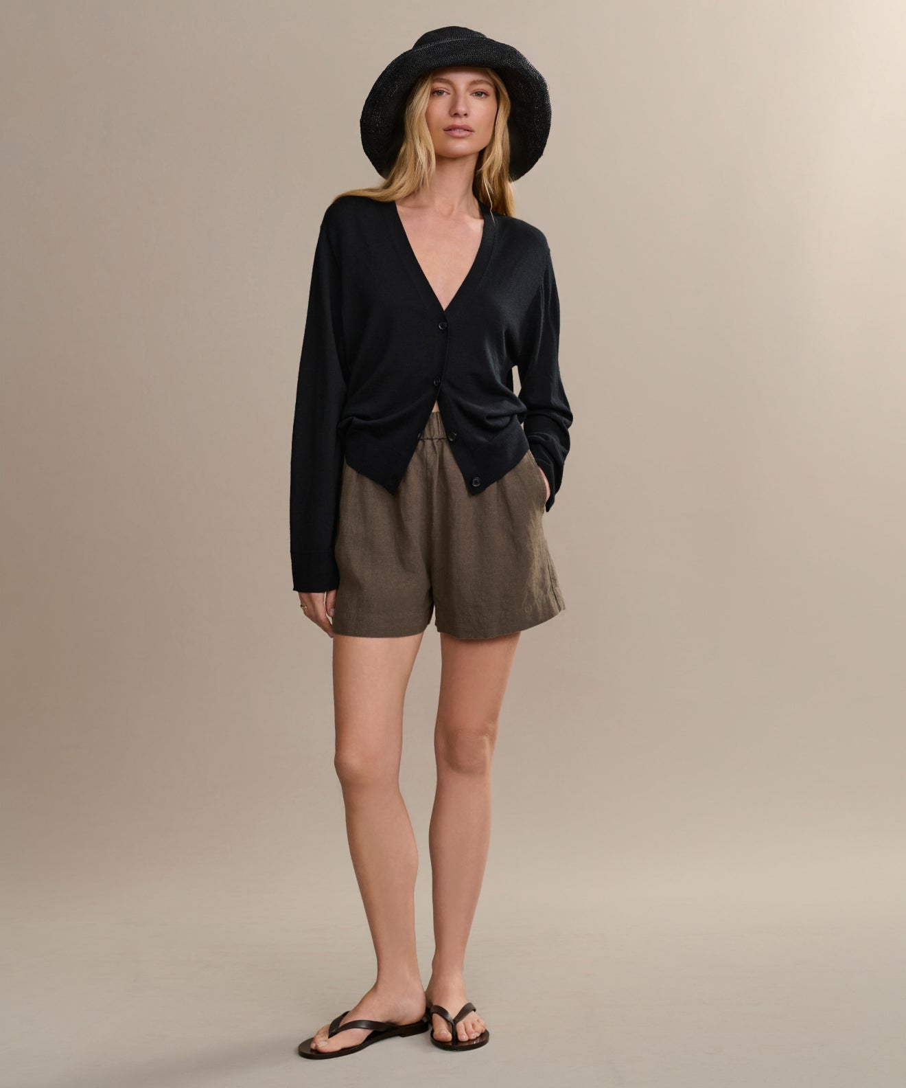 Linen Logan Short