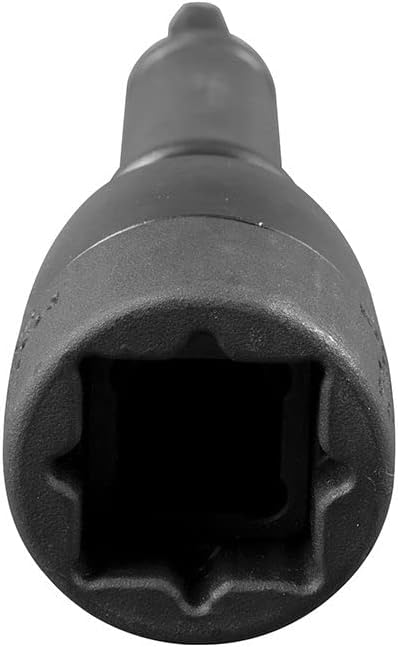 Single-Ended Impact Socket, Made in USA, Three Square Socket Sizes: 3/4-, 1-, and 1-1/8-Inch