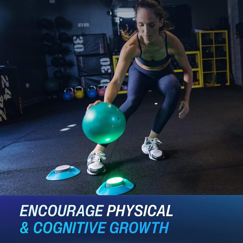 Reaction Training Platform Improves Reaction Time And Agility For Athletes, Trainers, Coaches, Physical & Neurological Therapists, Fitness Trainers, Physical Educators