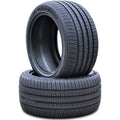 A pair of 2 (2) 255/40R20 101W XL A/S performance tires