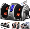 Shiatsu Foot Massager with Heat-Foot Massager Machine for Neuropathy, Plantar Fasciitis and Pain Relief-Massage Foot, Leg, Calf, Ankle with Deep Kneading Heat Therapy, Gift for Mother's Day