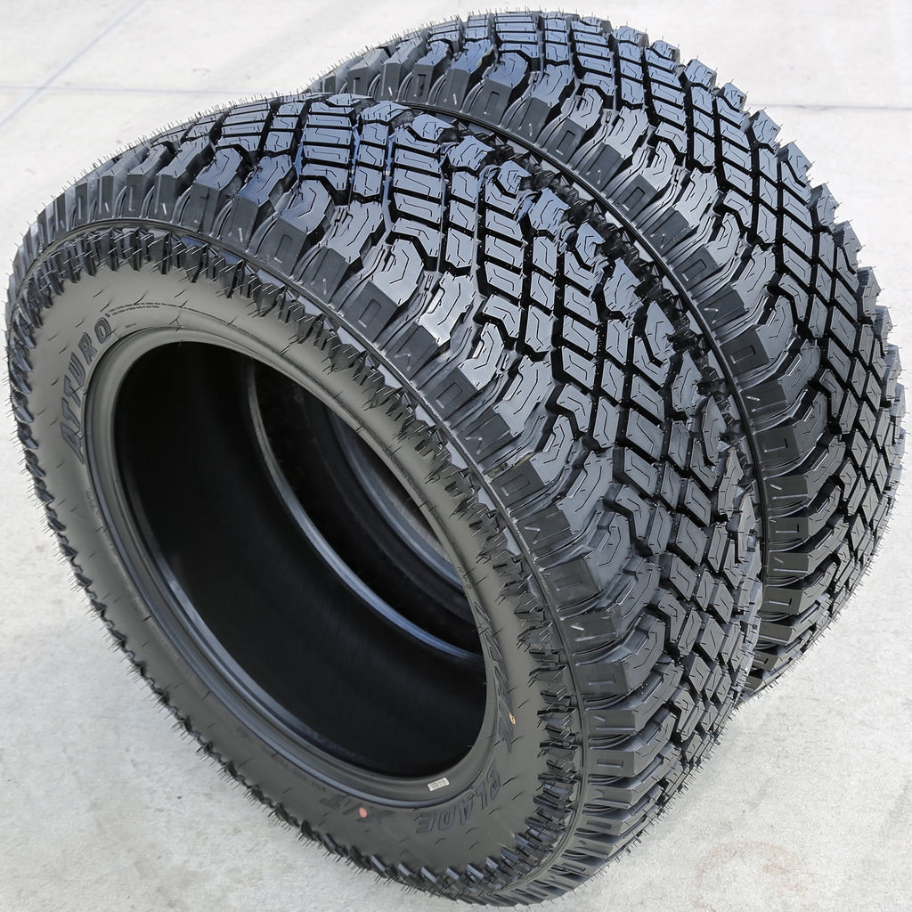One set of 4 (four) X/T LT 295/60R20 126/123R E (10 ply) ATA /T all-terrain tires