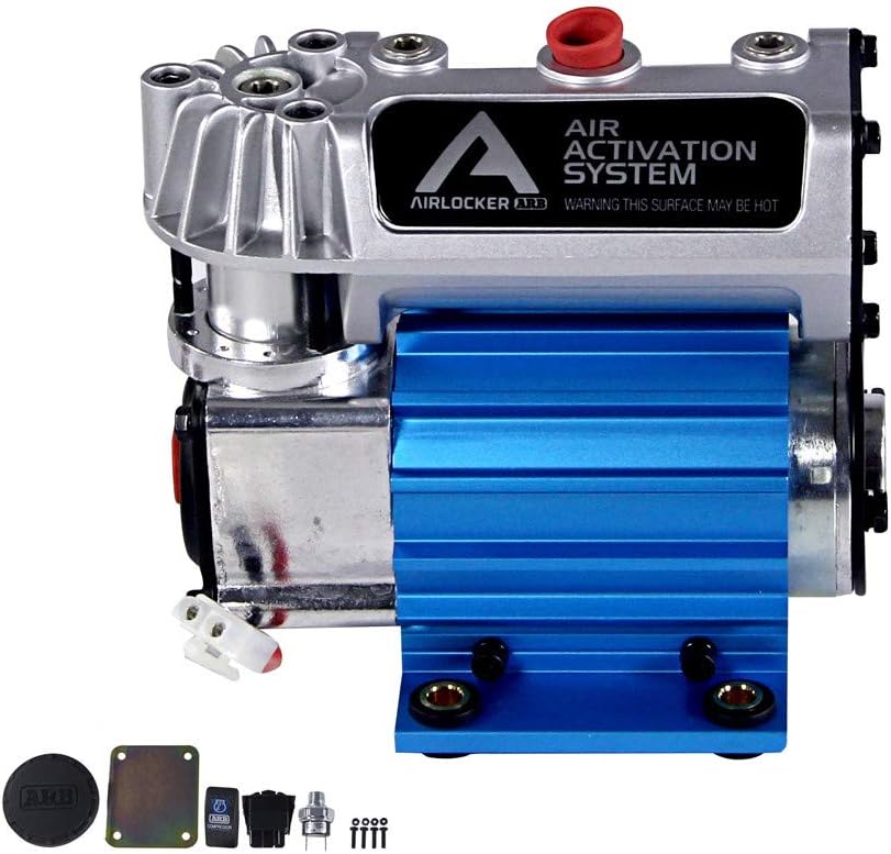 '12V' On-Board Twin High Performance Air Compressor, Ideal for Air Lockers Locking Differentials, Tire Inflator, Air Horn, Air Tools and Pneumatic Tools.