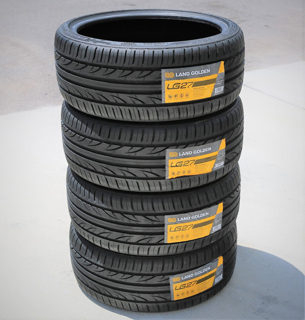 A pair of (2) 245/30R20 ZR 97W XL A/S performance tires
