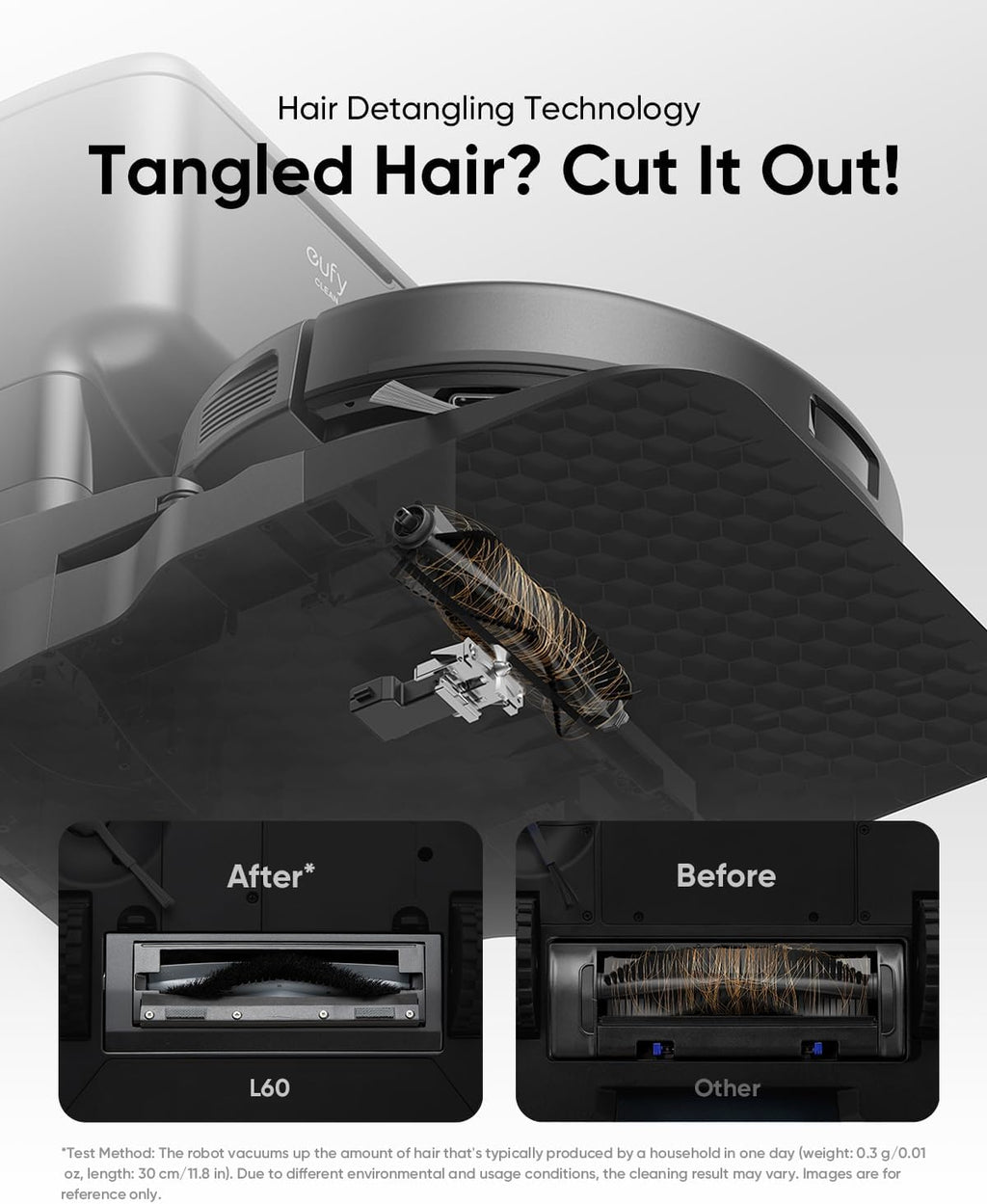 Robot Vacuum, Ultra Strong 5,000 Pa Suction, iPath Laser Navigation, for Deep Floor Cleaning, Ideal for Hair, Hard Floors