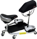 Kneeling/Sitting Creeper w/3" Casters & Chest Support, Black