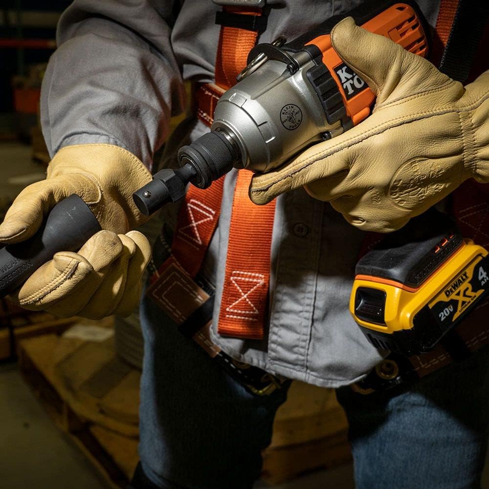 Single-Ended Impact Socket, Made in USA, Three Square Socket Sizes: 3/4-, 1-, and 1-1/8-Inch