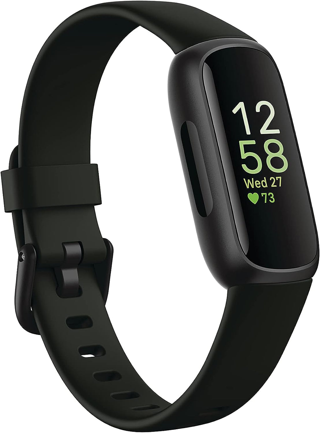 Fitness and Wellness-Tracker with Stress Management, Sleep-Tracking and 24/7 Heart Rate, One Size S L Bands Included, Lunar White/Soft Gold Stainless Steel, 1 Count